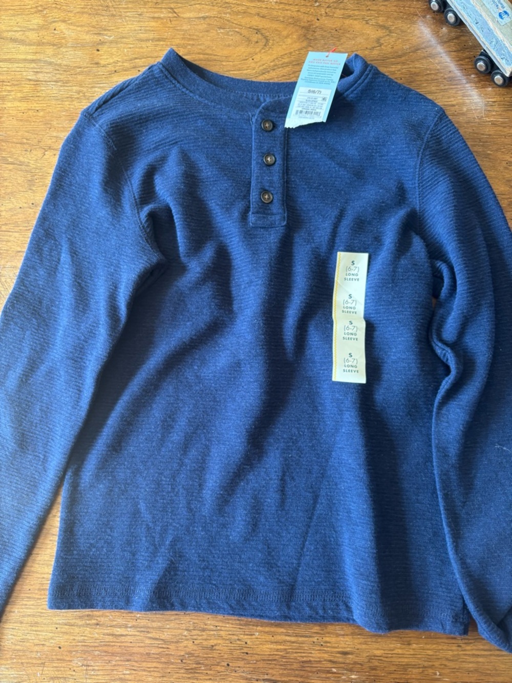 Cat and Jack Thermal Boy Shirt